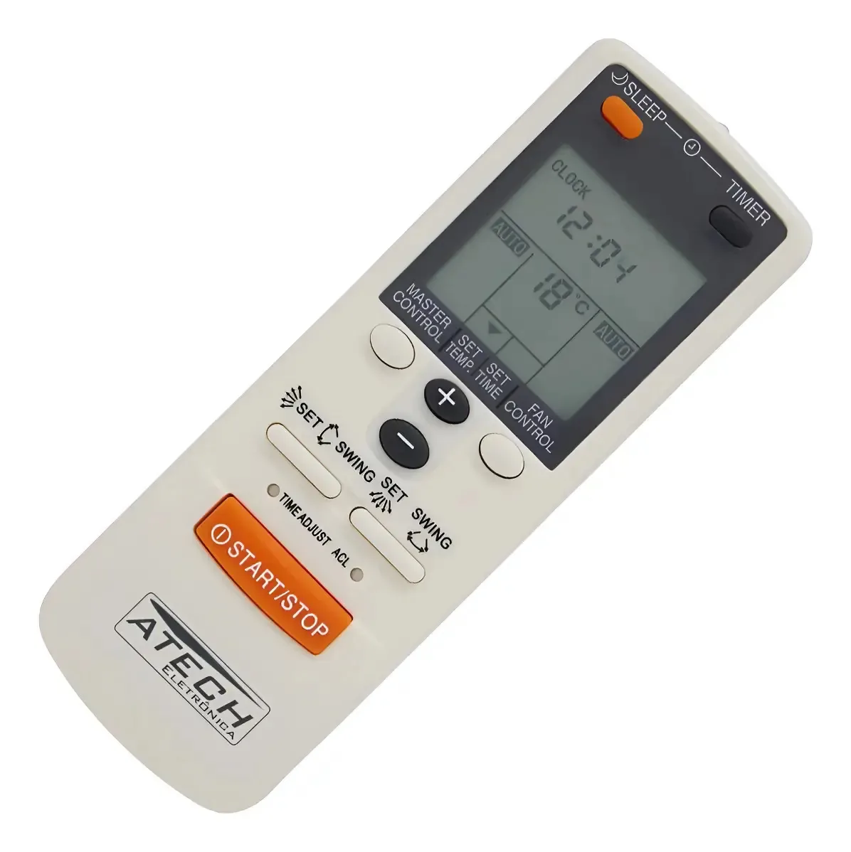 Controle Remoto Ar Condicionado Fujitsu Ar-jw27 / Ar-jw30