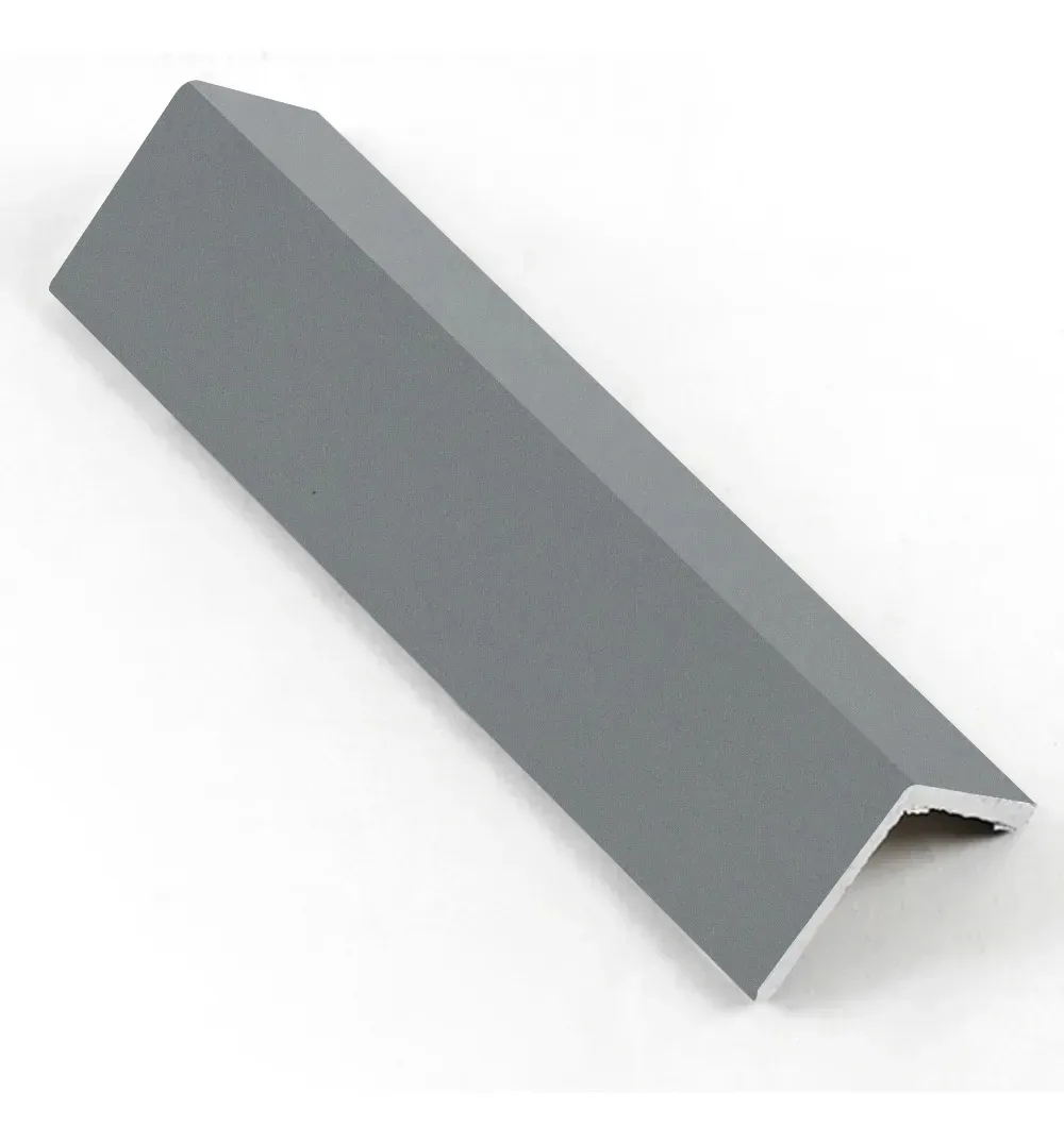 Acabamento Cantoneira Wpc Para Painel Ripado Grey