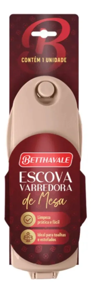 Escova Mágica Limpa Migalhas Mesa Betthavale Marrom