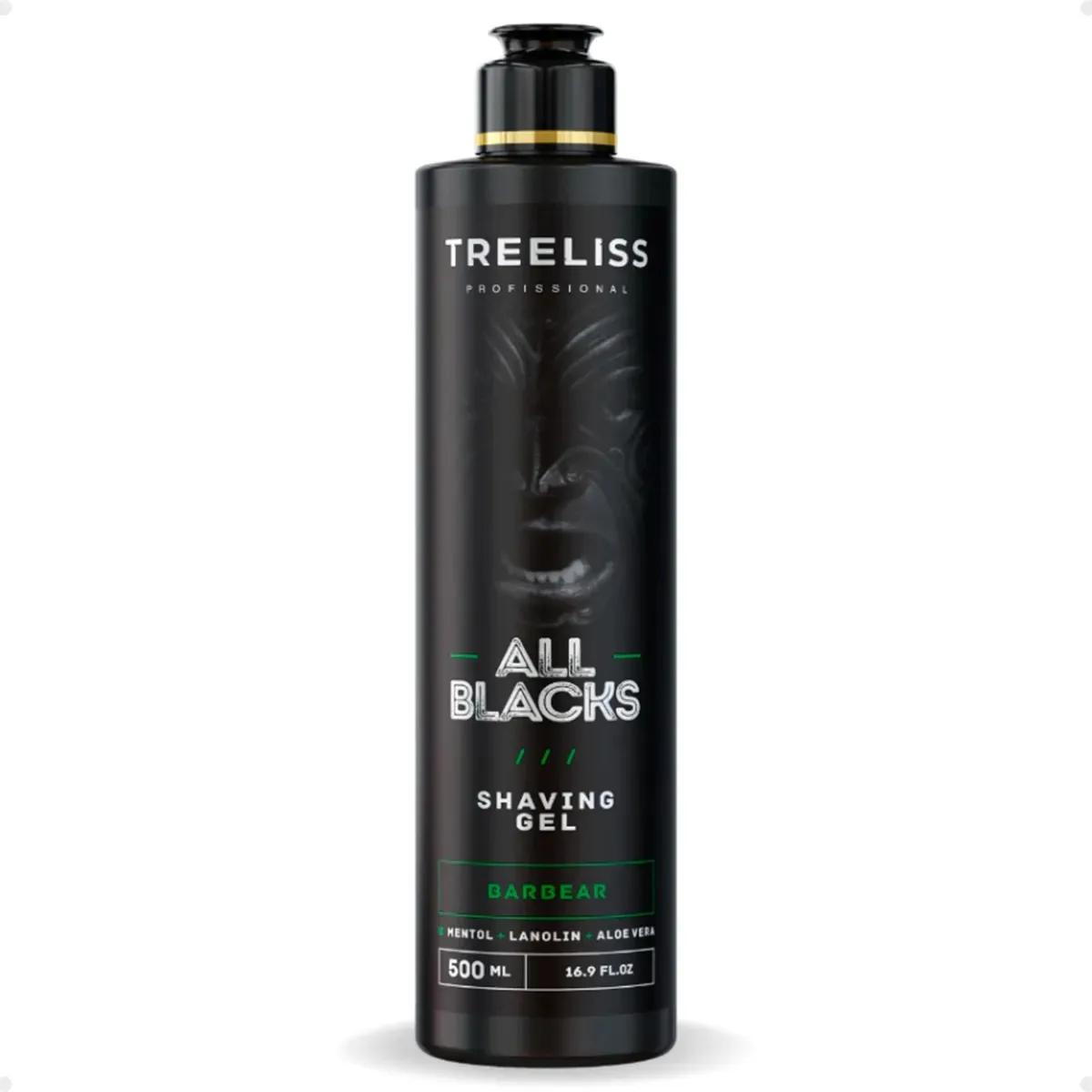 Gel Barbear Tree Liss 500ml All Blacks