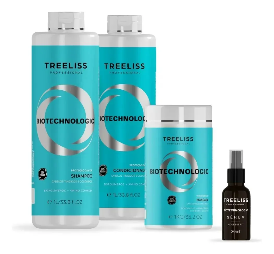 Kit Tratamento Profissional Proteção Da Cor Biotechnologic