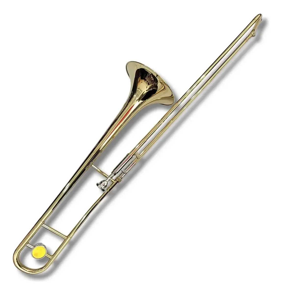 Trombone De Vara Bb0 Laqueado Calibre Fino Bb Harlem Sound