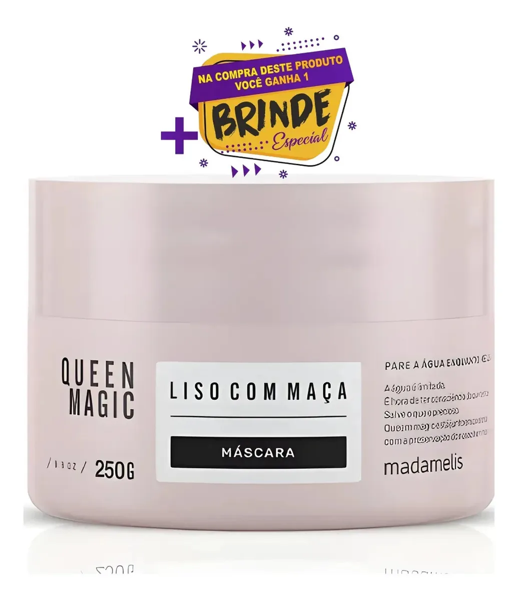 Masc Madamelis 250g Liso Com Maca