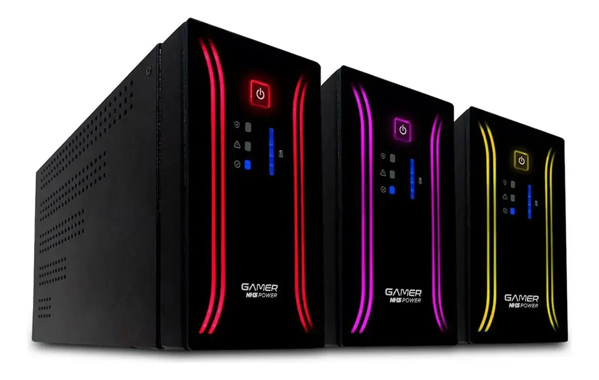 Nobreak Gamer Nhs Power Senoidal 1400va, Entrada Bivolt