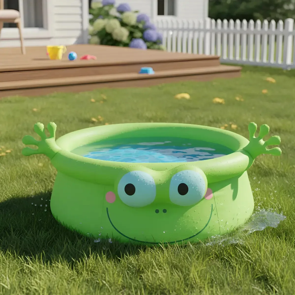 Piscina Inflável Sapo 3d - 1400 L - Jilong