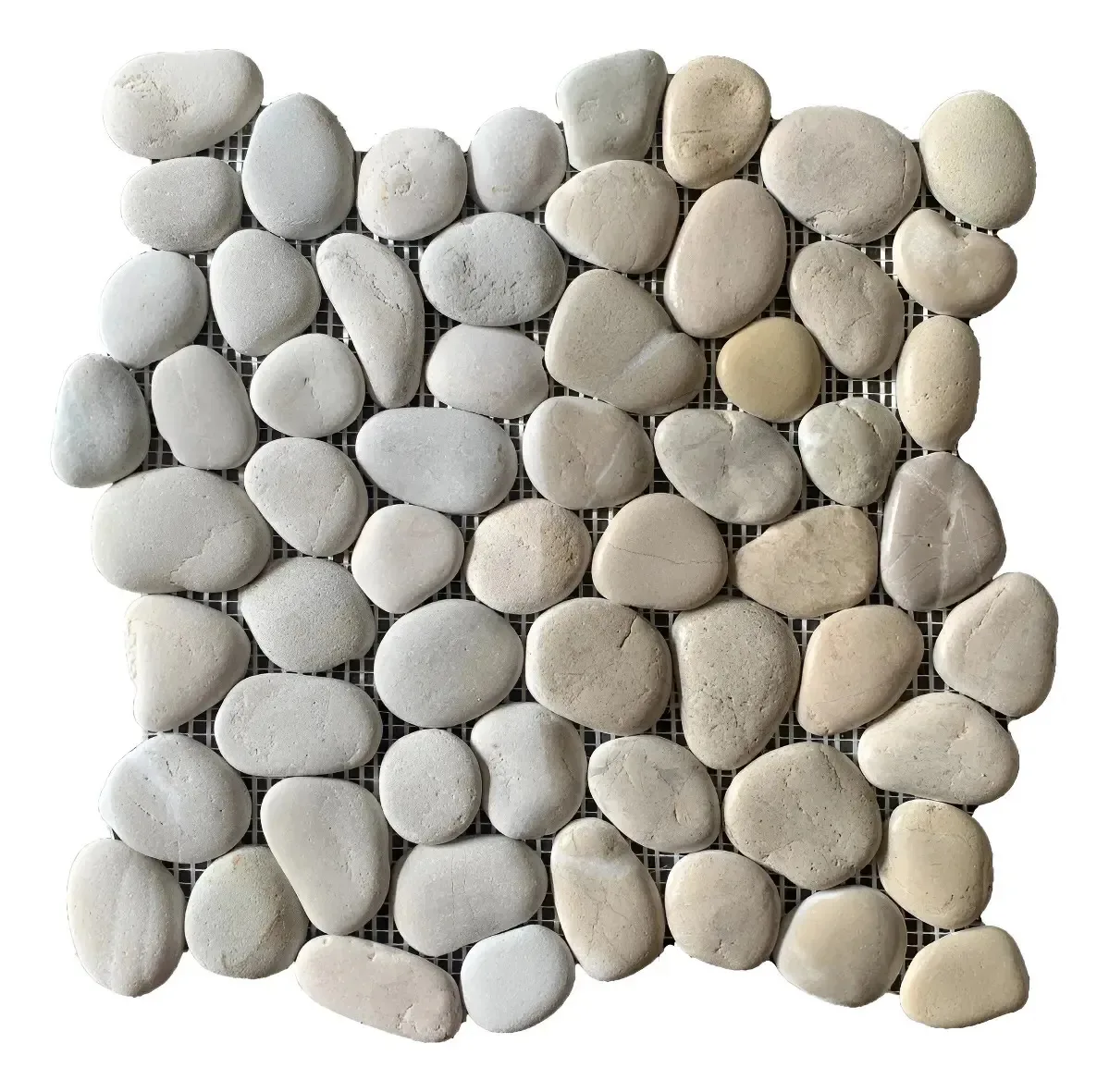 Seixo Telado Areia 30x30cm - Revestimento Decorativo Areia