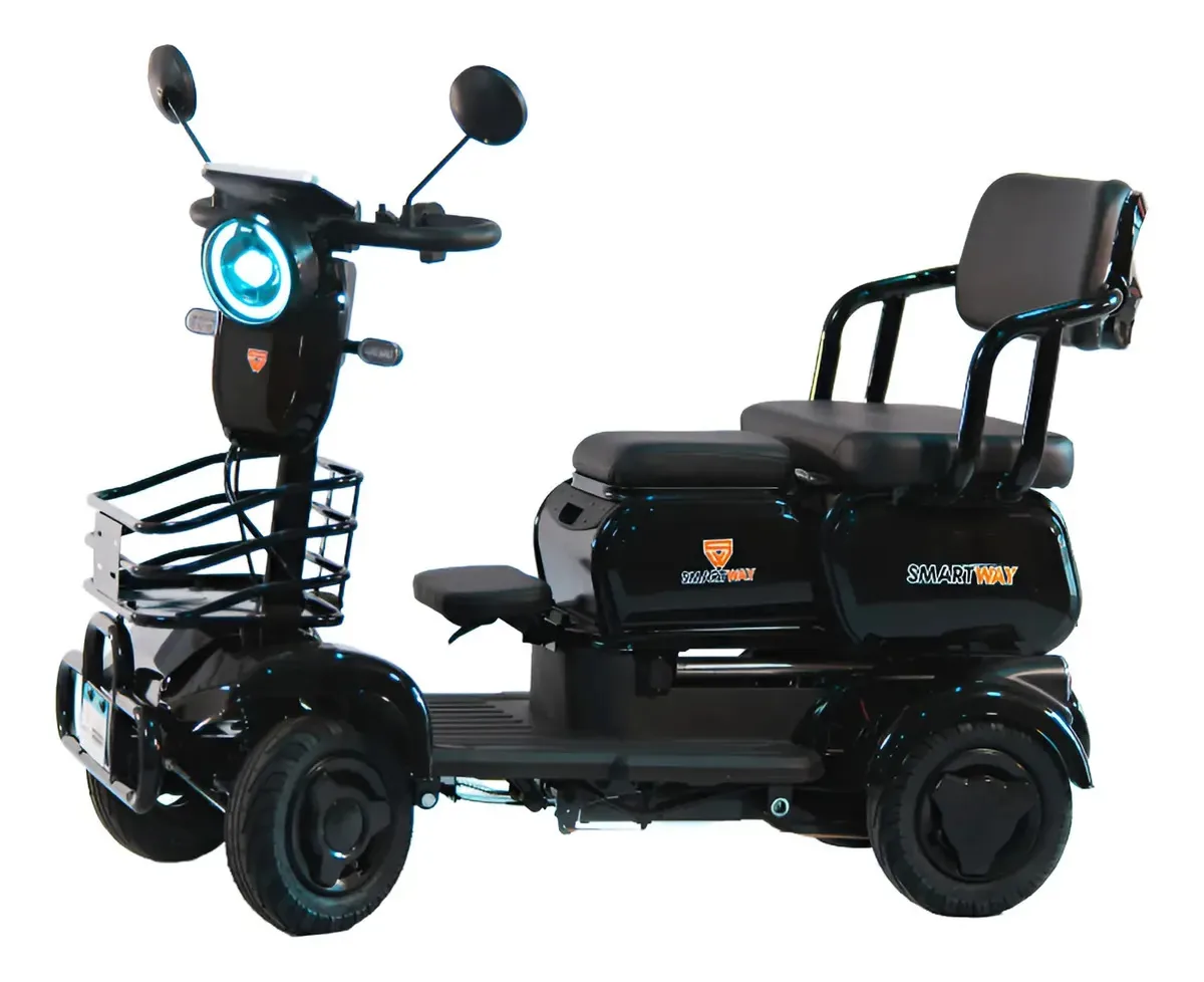Cadeira De Rodas Elétrica Motorizada Potente Tank 500w Preto