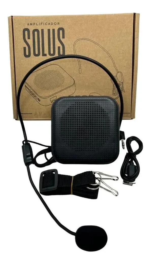 Amplificador De Voz Portatil Solus Av-110
