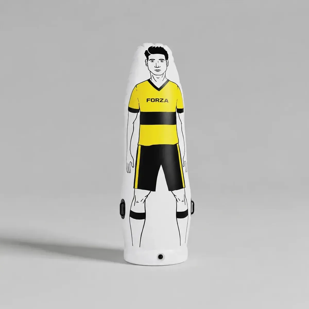 Boneco Inflável Jogador De Futebol Para Treinos Esportivos Branco