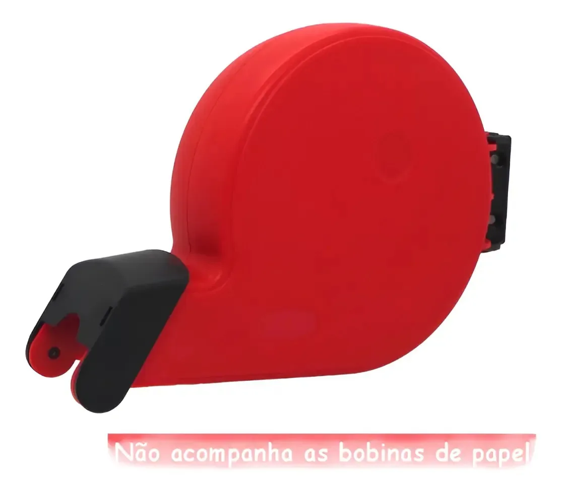 Dispensador Manual De Senha Bico De Pato Colorido Vermelho