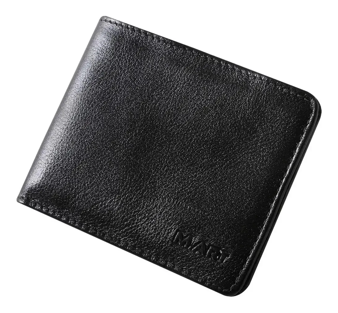 Carteira Masculina Couro Legítimo Cnh Cartão Moedas M.art 48 Cor Preto