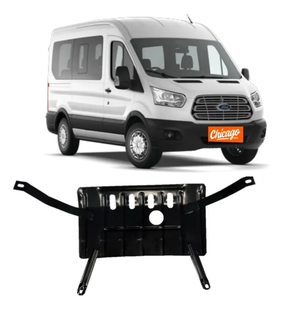 Protetor Cárter Aço Transit 2022 A 2026 Protetor Motor 1,2mm