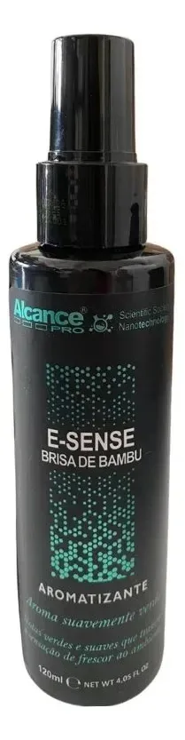 Aromatizador E-Sense Alcance Profissional para Carro, Brisa de Bambu 120 mL