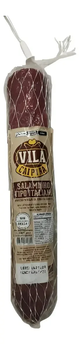 Salaminho Tipo Italiano 290g Vila Caipira Salame