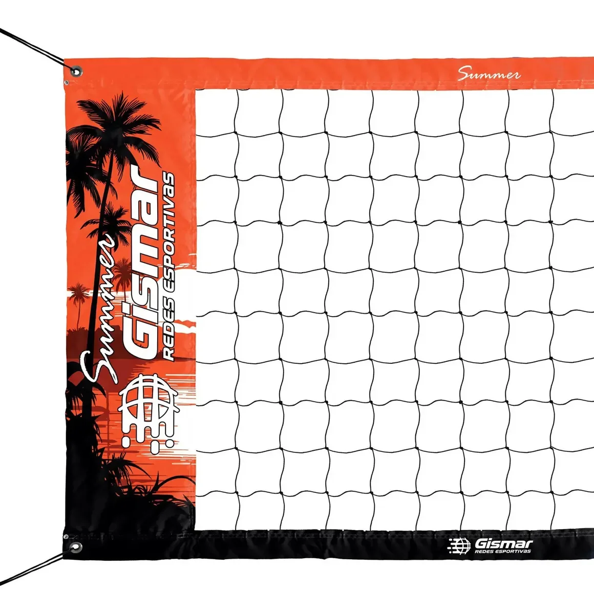 Rede Futevôlei Summer Orange Sunset 9.50m X 1.00m