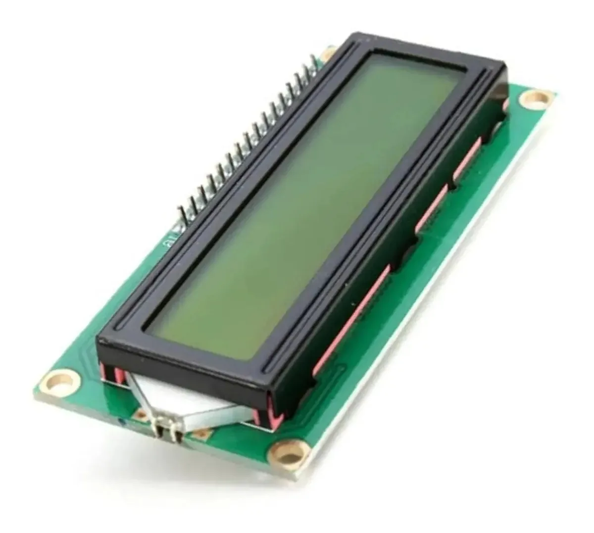 Display Lcd 16x2 - Backlight Verde - I2c Soldado