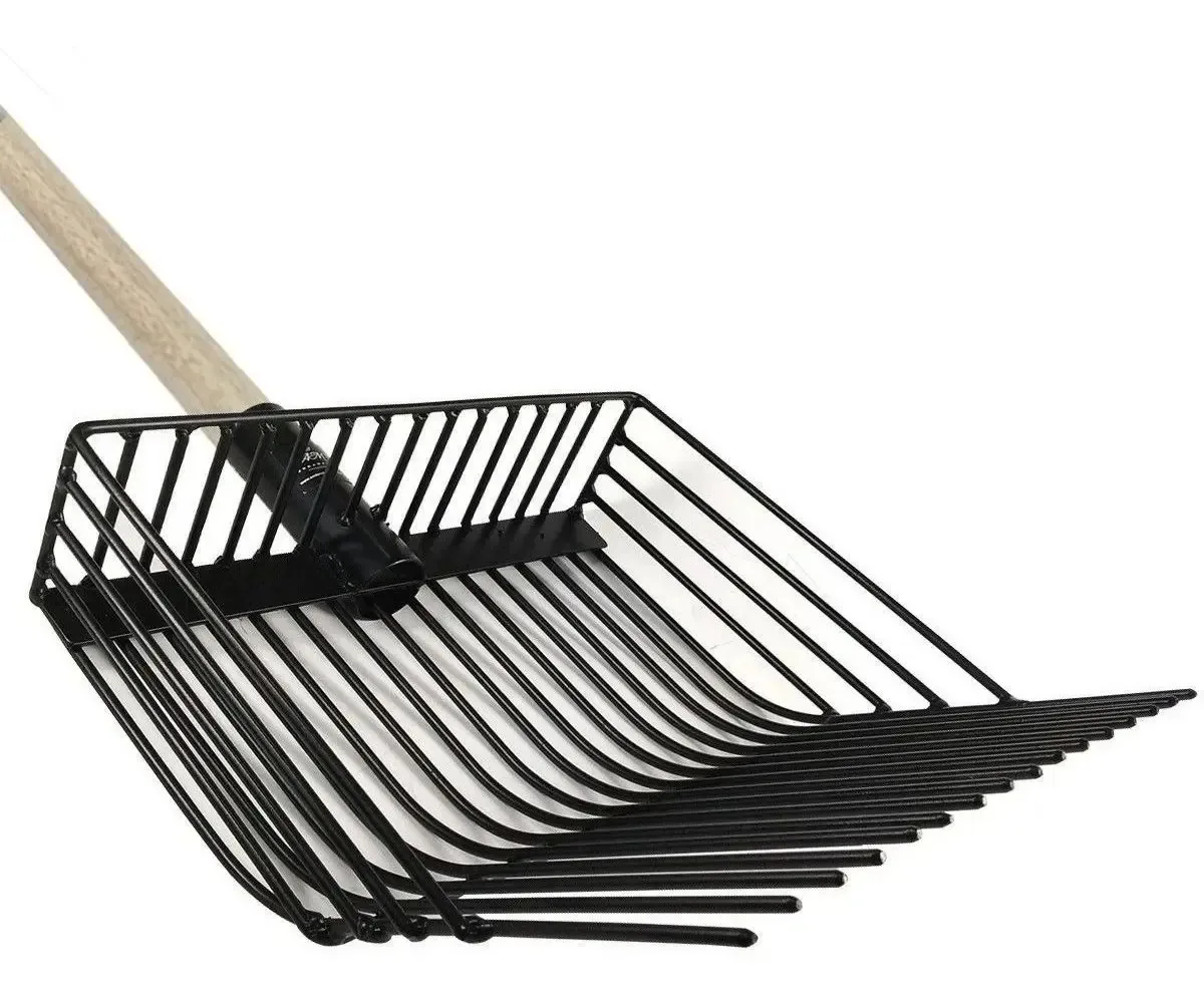 Garfo Rastelo 16 Dentes P/ Limpeza De Baias Uso Profissional