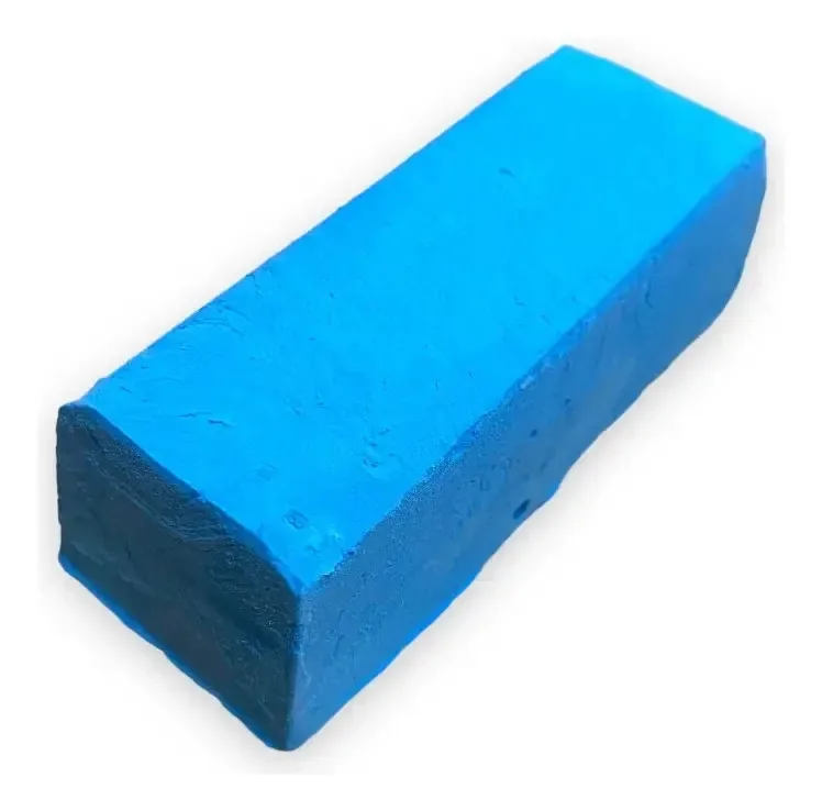 Massa Lustro Azul 250grs Alto Brilho Alumínio Inox