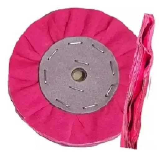 Disco Ventilado Rosa 150mm-desbaste-polimento Fosco/acetinad Rosa