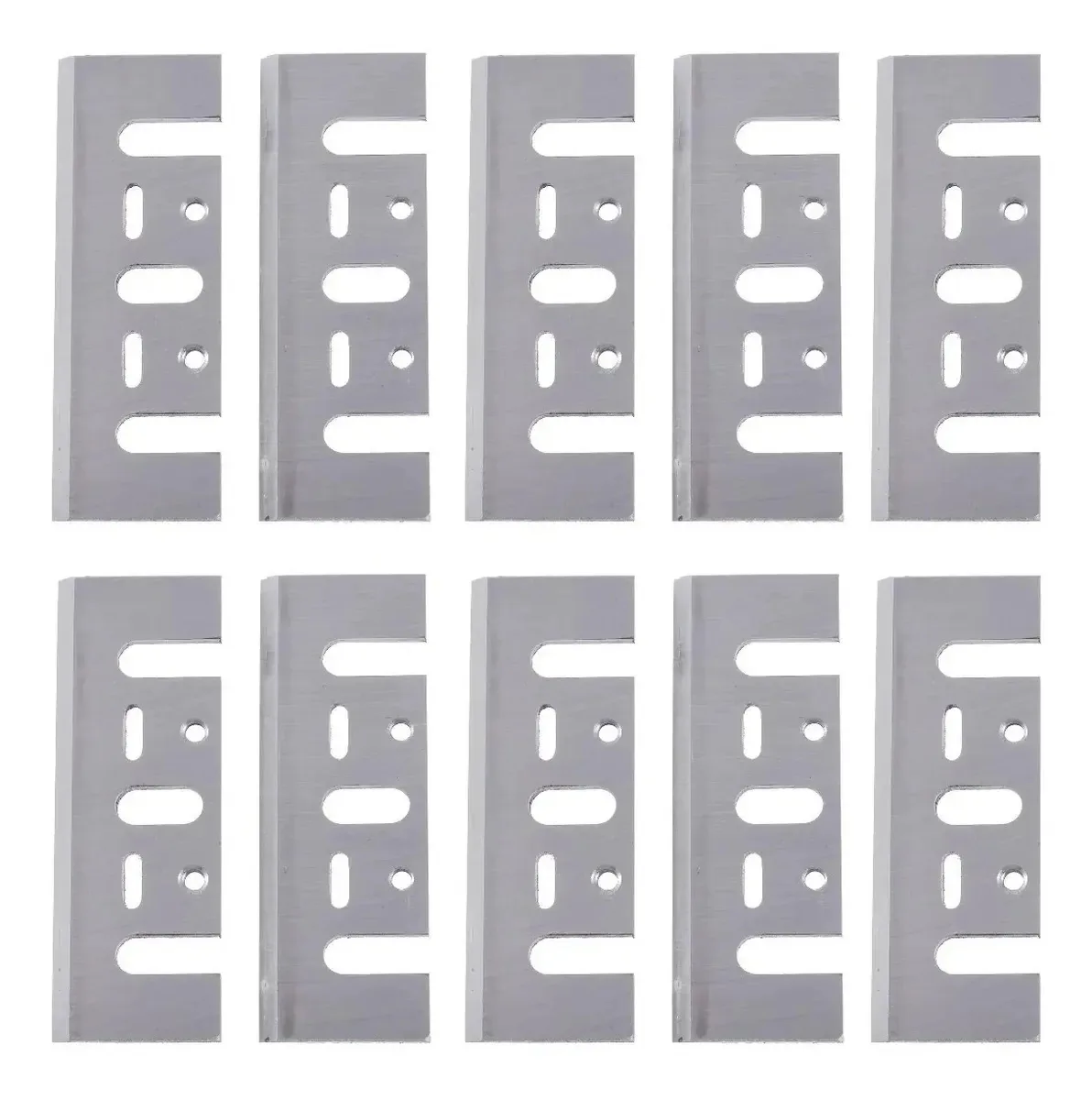 10 Lâminas Facas 82mm Plaina Elétrica Makita Bosch Hss Kaqi