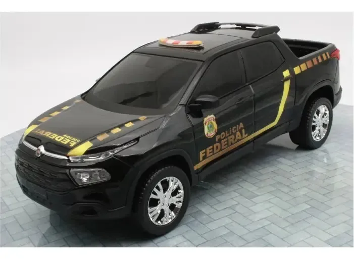 Fiat Toro Em Miniatura Viatura Polícia Federal Pf