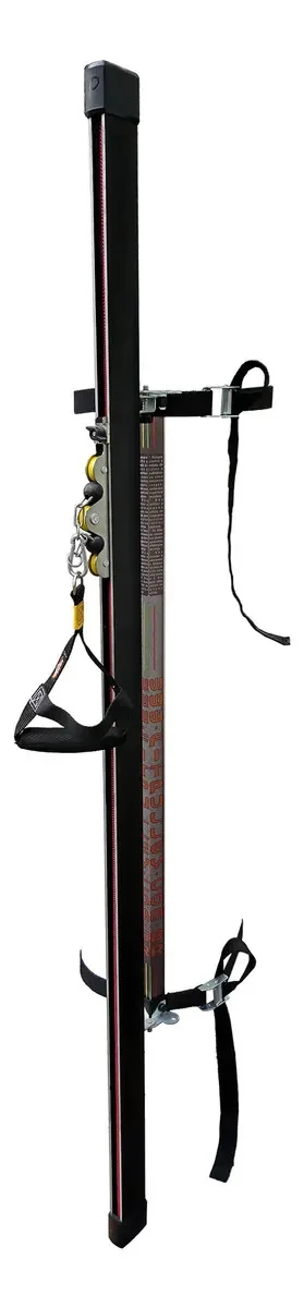 Estação Portátil Extensores Elásticos Fitpulley Fc Corner Carga Total 15kg - Verde