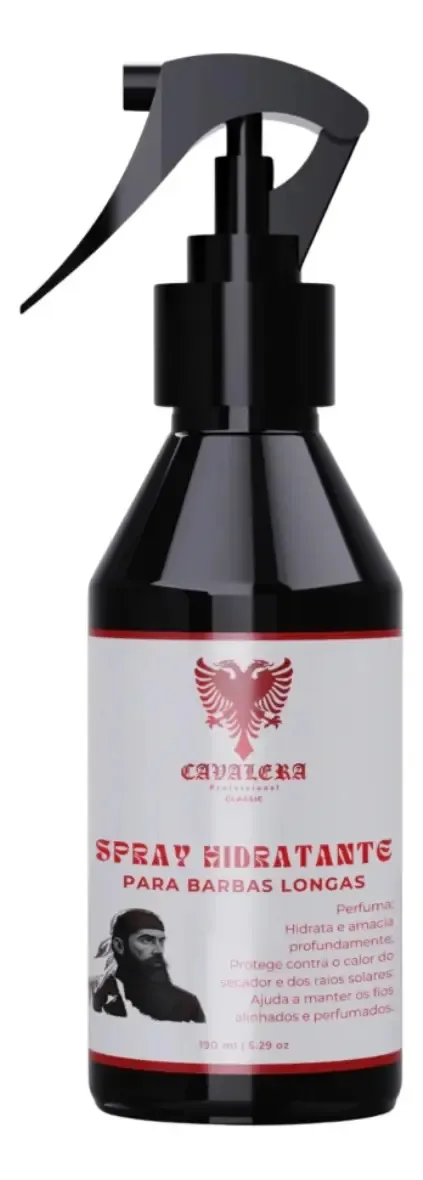 Cavalera Spray Hidratante Para Barba Classic 190ml