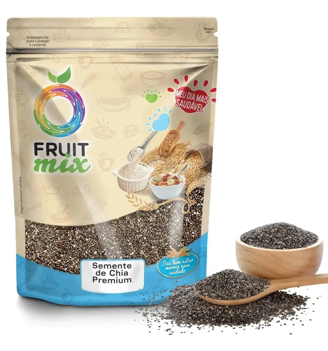 Fruit Mix Premium Semente de chia Unidade