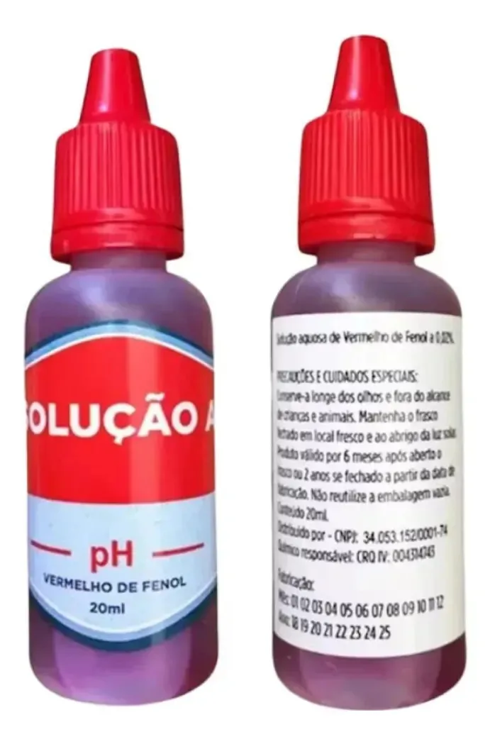 Kit Estojo Teste De Cl E Ph Para Piscinas Herbinject