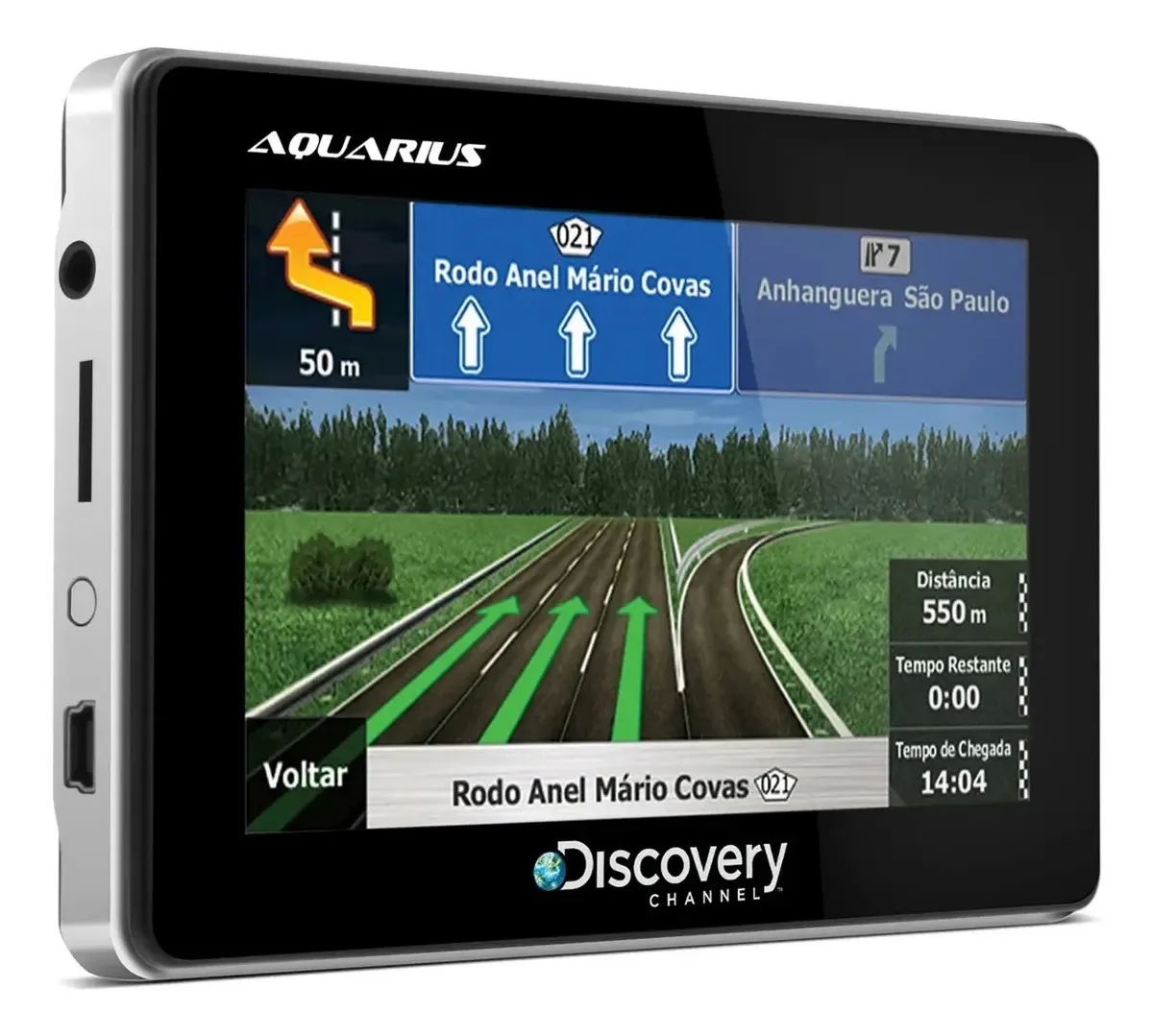 Vehicle_gps Portátil Aquarius Discovery Gps Tracker Tv Gps Tracker Tv Preto Argentina/brasil/chile/uruguai