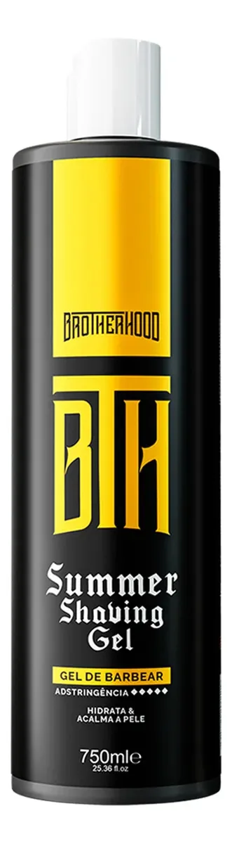 Shaving Gel De Barbear Summer Bth 750ml