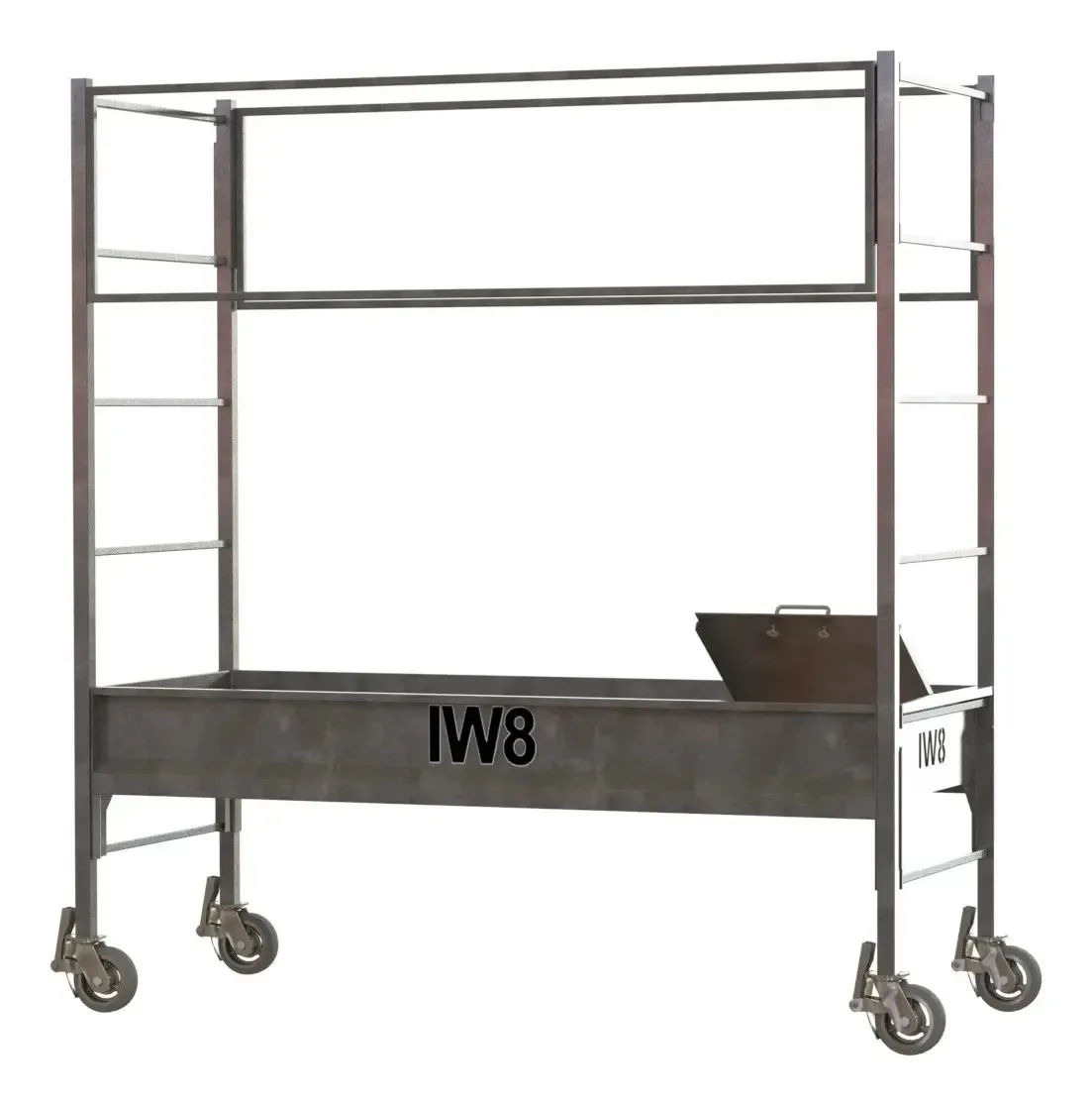 Andaime Industrial Torre 2m Atende Nr18 Completo Galvanizado