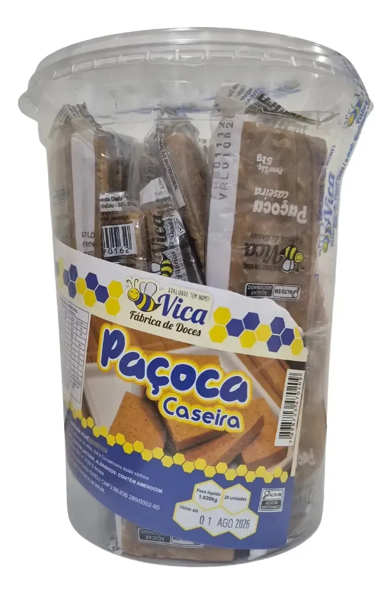 Pacoca Caseira Vica 51g