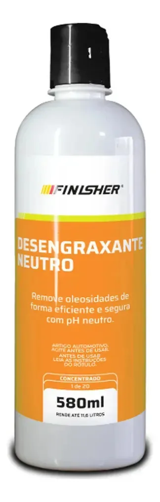 Desengraxante Neutro Finisher - Frasco 580ml