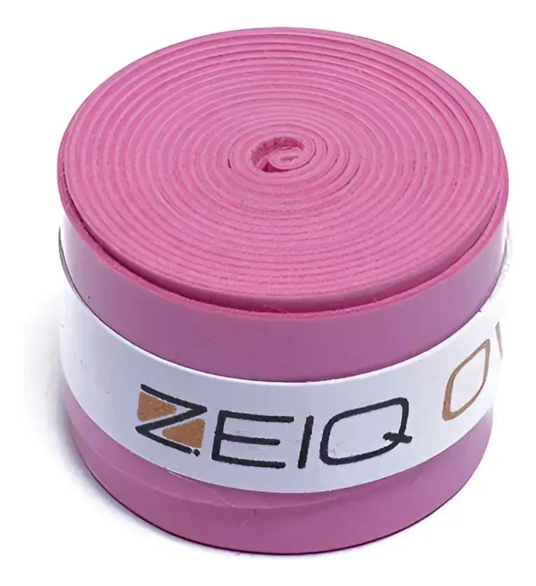 Overgrip Esportivo Zeiq Rosa para Raquetes de Padel e Tênis