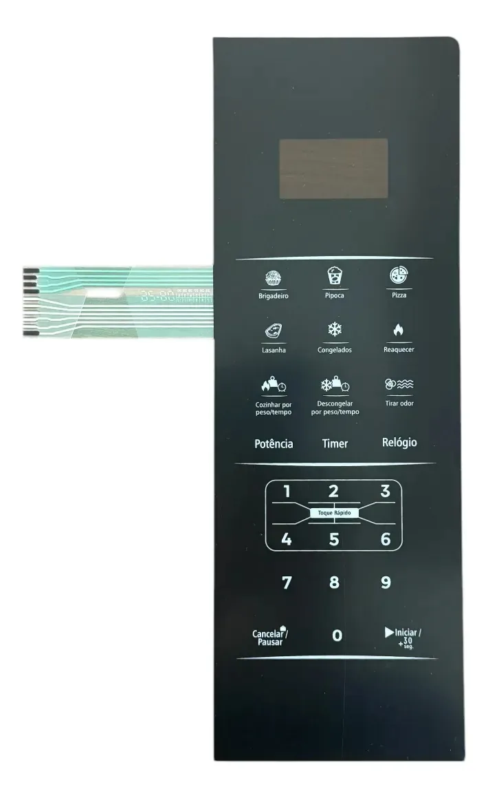 Membrana Micro-ondas Compatível Com Britania Bmo30pb Preta