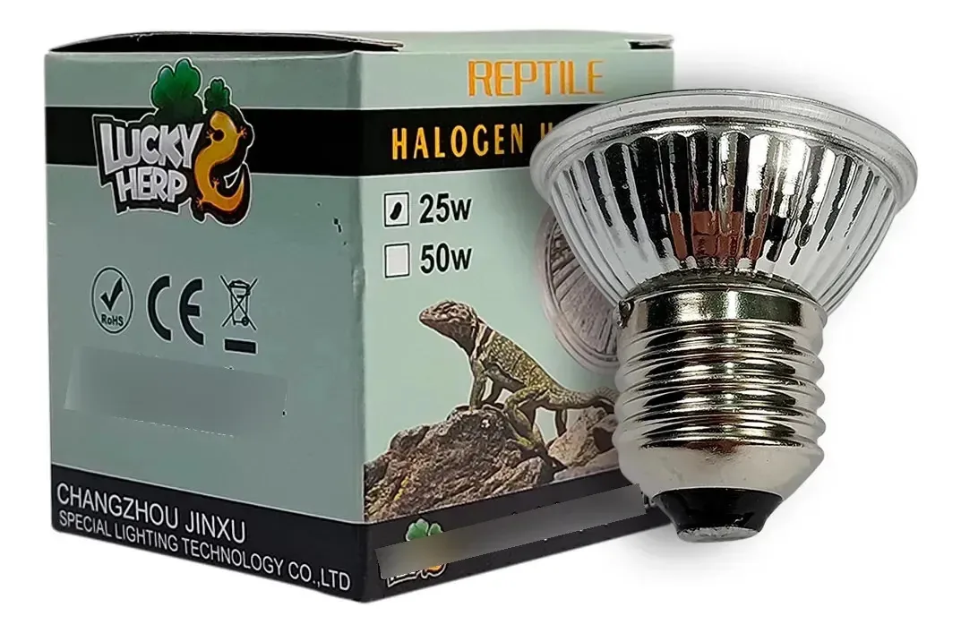 Lâmpada Aquecimento Lucky Herp Uva Uvb 3.0 Para Répteis E Anfíbios 25w