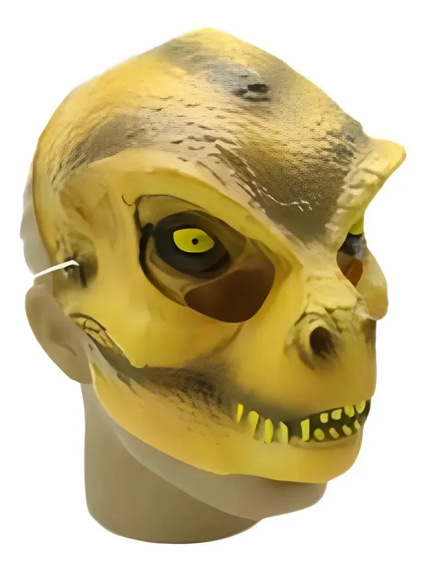 Máscara Dinossauro Amarelo Dinossauro
