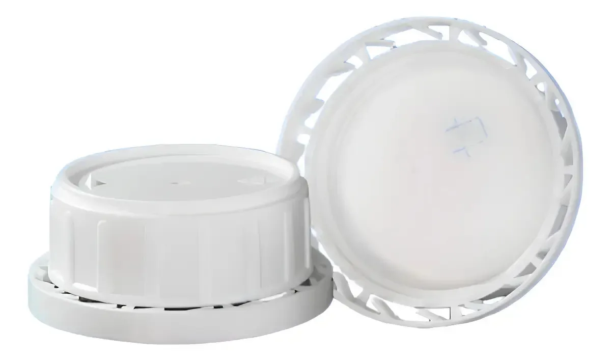 10 Tampas Plástica Rosca 45mm Lacre E Vedante Poxelan Agro