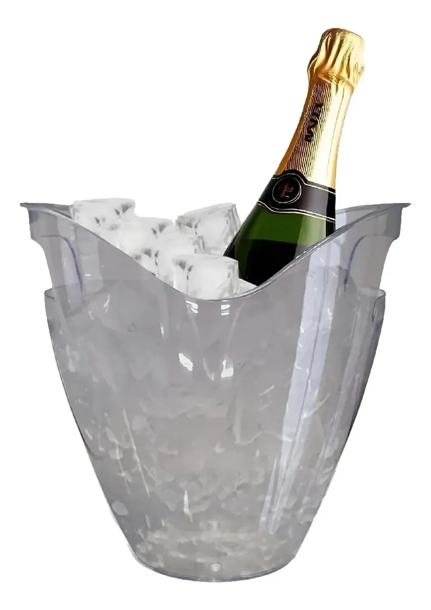 Balde De Gelo 3,3l Little Wave Transp