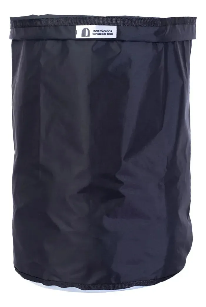 Bolsa De Extração Bubble Bag Preta 20 Litros - 220microns Preto