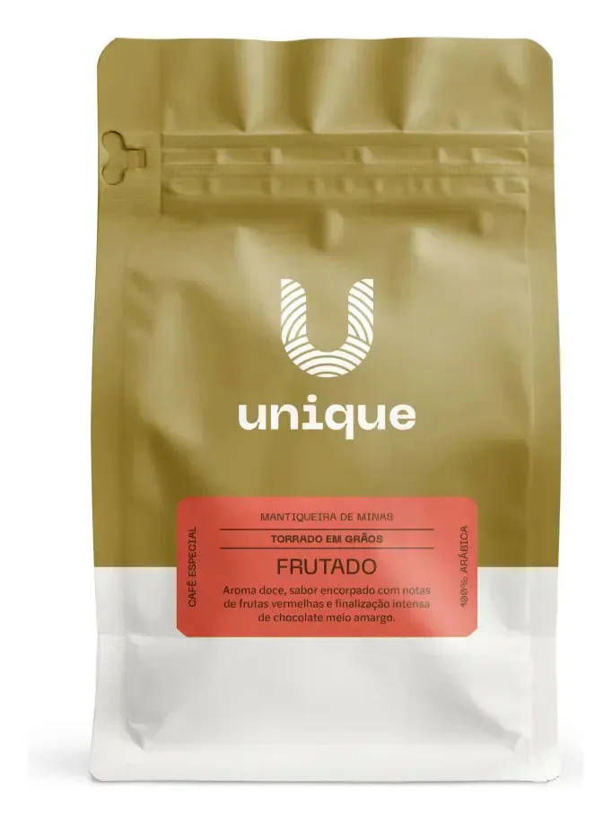 Café Unique Frutado 100% Arábica em Grãos 150g