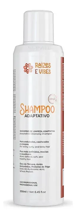 Shampoo Para Cachos Limpeza E Maciez 250ml - Raízes & Vibes