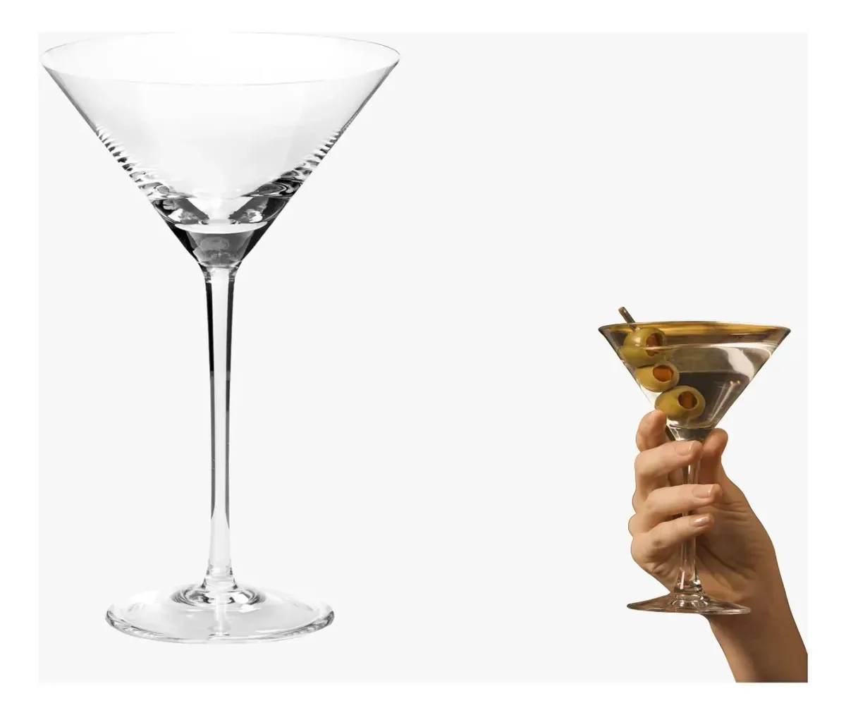Taca De Vidro P/martini Coringa 215ml