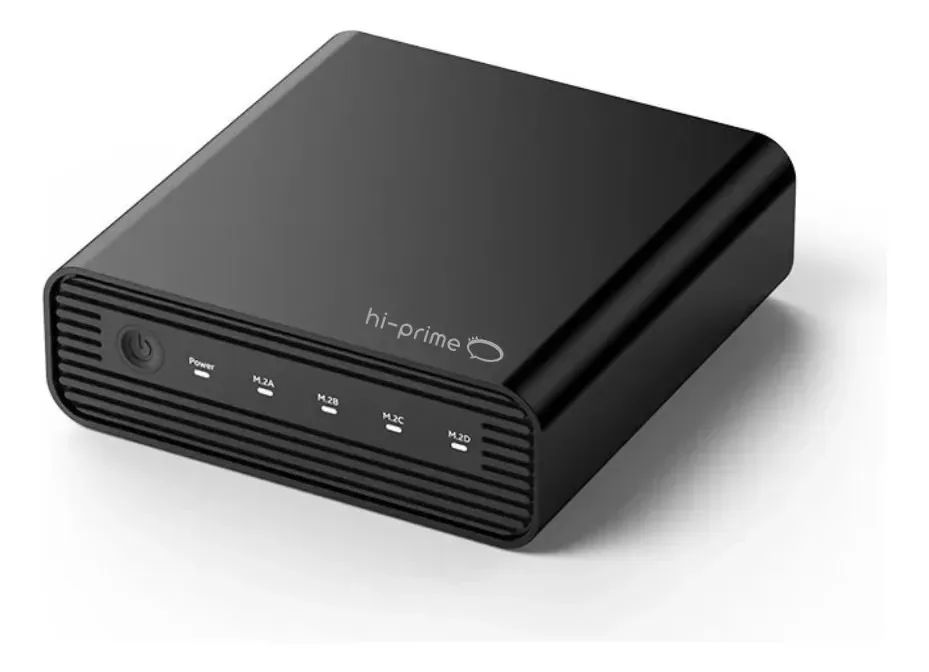 Case Externo M.2 Nvme Usb 3.2 10gbps 4 Baias Ssd 32tb