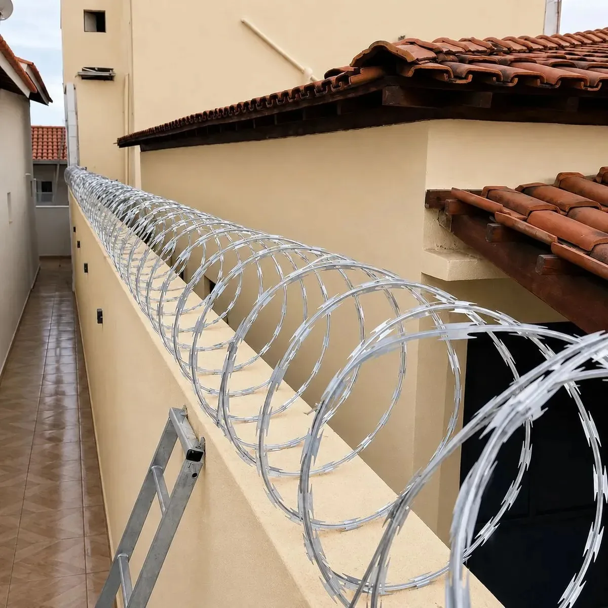 Cerca Concertina Arame Dupla Clipada - 45cm 5mts