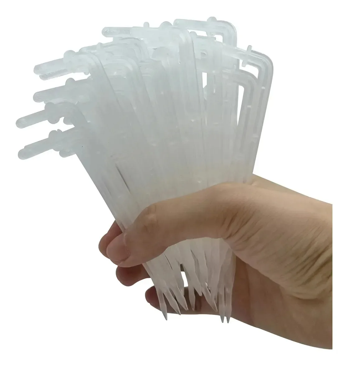 25 Gotejador Subterrâneo Sistema Irrigação P Microtubo 4/7mm Transparente