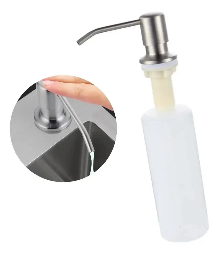 Dispenser Detergente Porta Sabonete Liquido Embutir 350ml