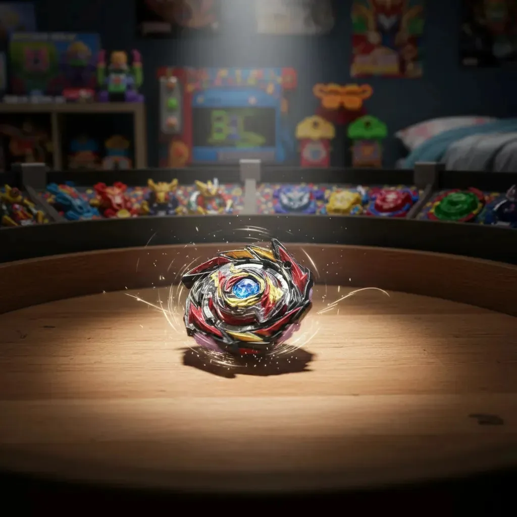 Beyblade Death Diabolos Bb170 - Pião De Batalha Vermelho