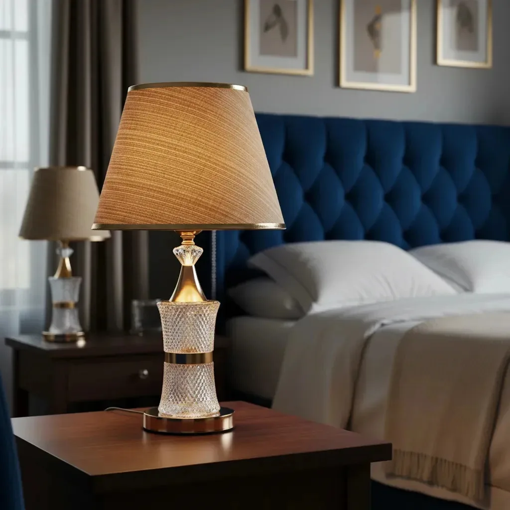 Abajur Para Quarto Corpo Iluminado Abajur De Mesa Abajour Gold
